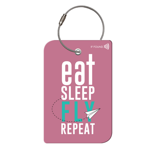 Eat Sleep Fly Repeat Smart Tag