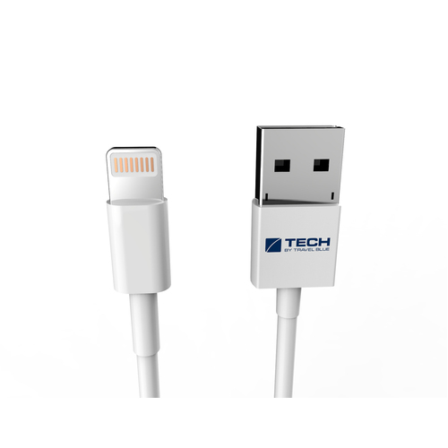 Travel Blue Lightning USB Data Sync & Charge Cable